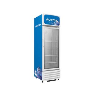 Aucma 385 liter-showcase-chiller-freezer